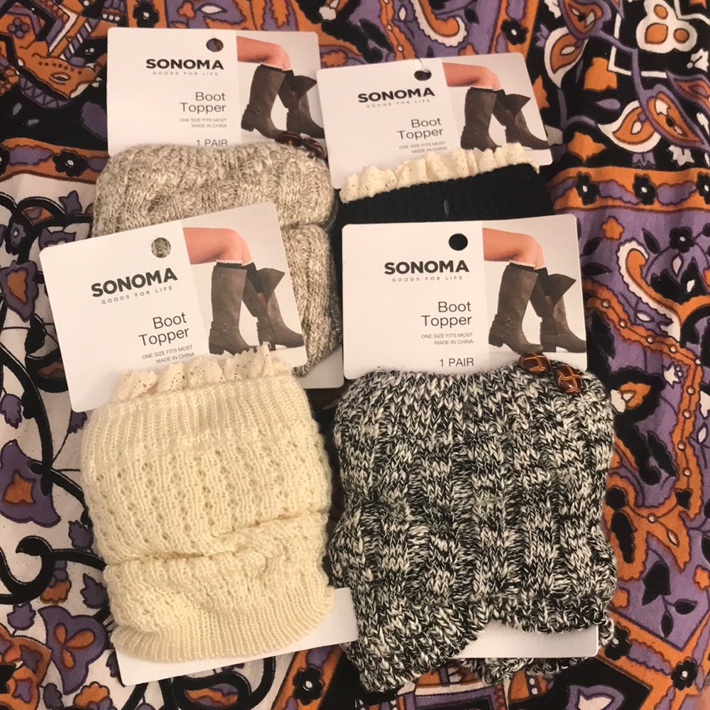 NWT Boot Toppers